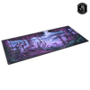 Close-up of the Curator™ Arcane Landscapes: The Mezzanines game mat featuring mystical landscape artwork for tabletop gaming.