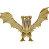 King Ghidorah 2019 figure from THE MIGHTY HOBBY SHOP, detailed model with three heads and golden scales, front view.