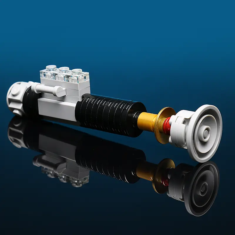 Old Ben Mini Lightsaber Building Kit made using LEGO parts - B3 Customs by B3 Customs