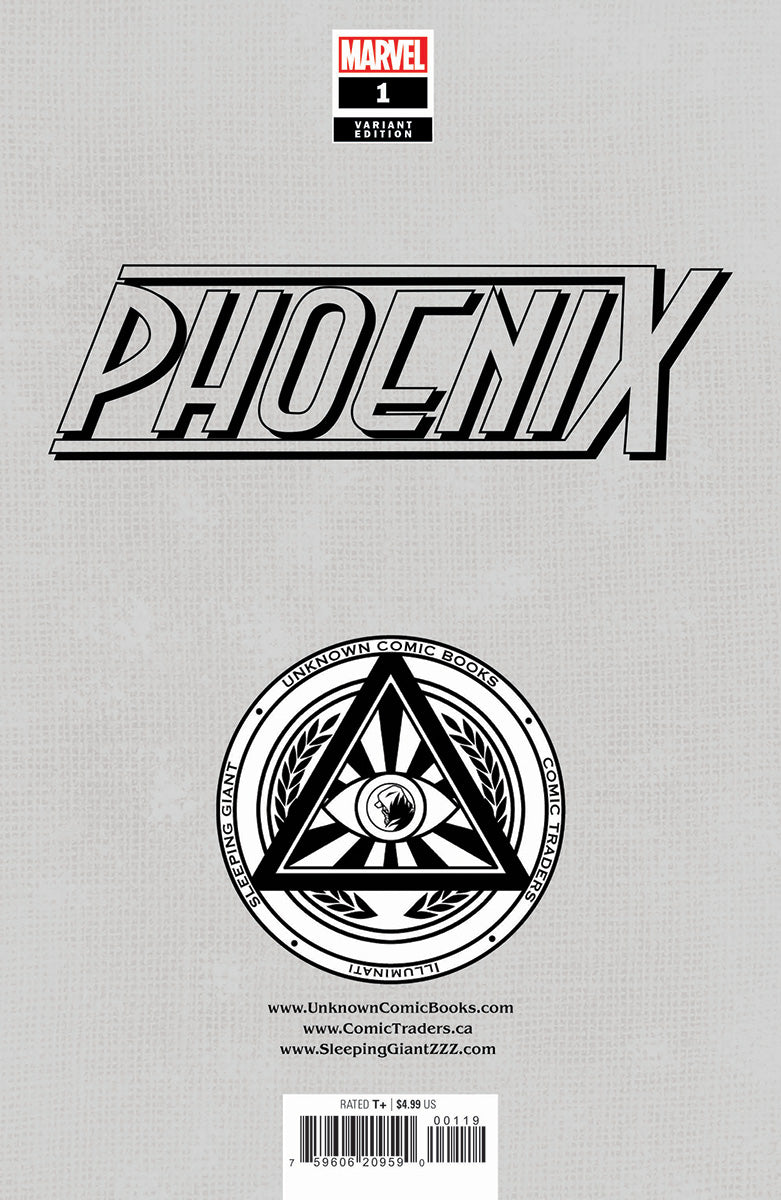 [Foil] Phoenix #1 Unknown Comics Nathan Szerdy Virgin Exclusive Sdcc 2024 Var (07/17/2024) by Unknown Comic Books