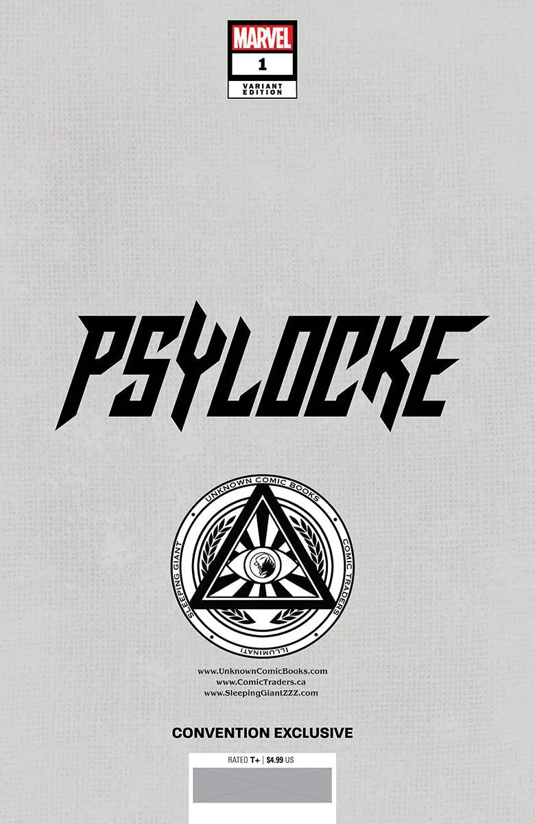 [FOIL] PSYLOCKE #1 UNKNOWN COMICS DAVID NAKAYAMA EXCLUSIVE VIRGIN CONVENTION VAR (11/13/2024) by Unknown Comic Books