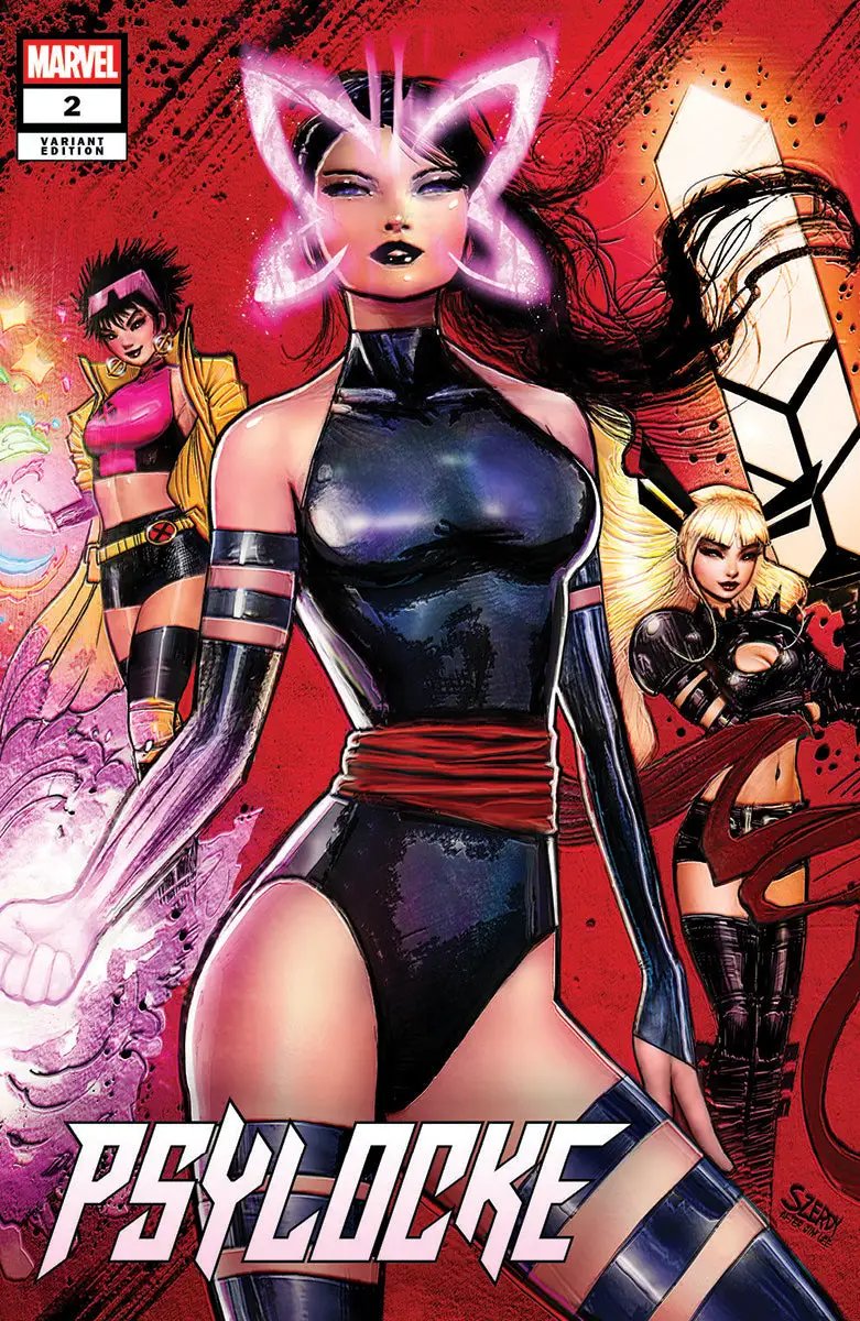 Psylocke #2 Unknown Comics Nathan Szerdy Exclusive Var (12/18/2024) by Unknown Comic Books