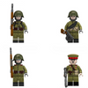 WWII - Russian - 4 Man Squad - Mil-Blox