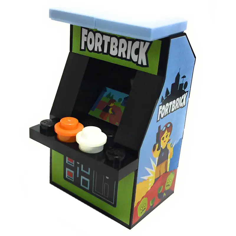 Fortbrick Classic Arcade Machine by B3 Customs
