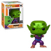Dragon Ball Z Piccolo Pop! vinyl figure by THE MIGHTY HOBBY SHOP, detailed collectible toy with green skin and character costume.
