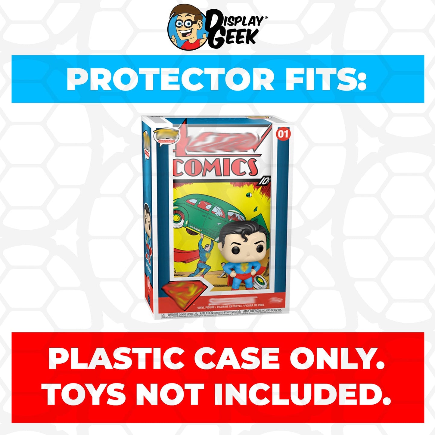 Pop Protector for Superman Action Comics #01 Funko Pop Comic Covers