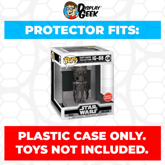 Pop Protector for Bounty Hunters Collection IG-88 #438 Funko Pop Deluxe