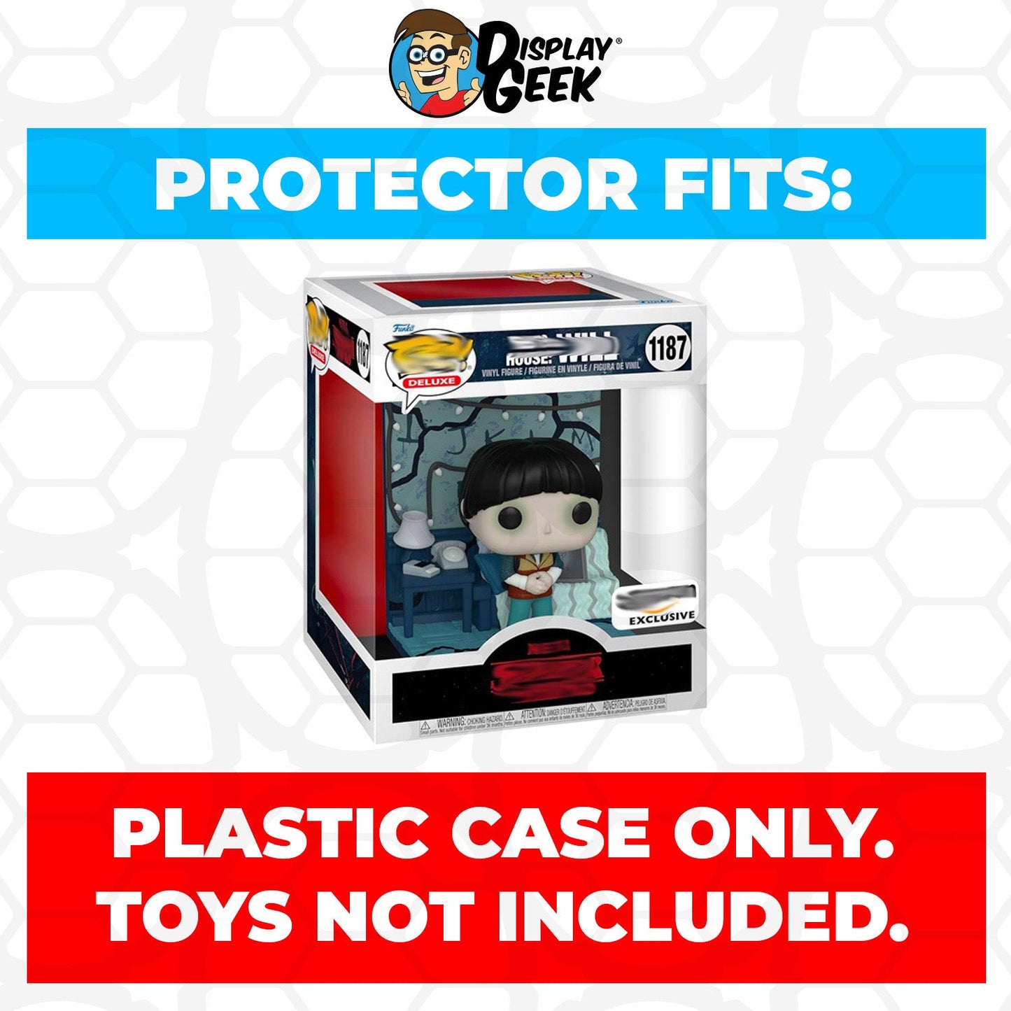 Pop Protector for Byers House Will #1187 Funko Pop Deluxe