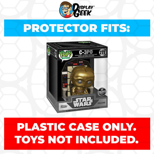 Pop Protector for NFT C-3PO #277 Funko Pop Deluxe