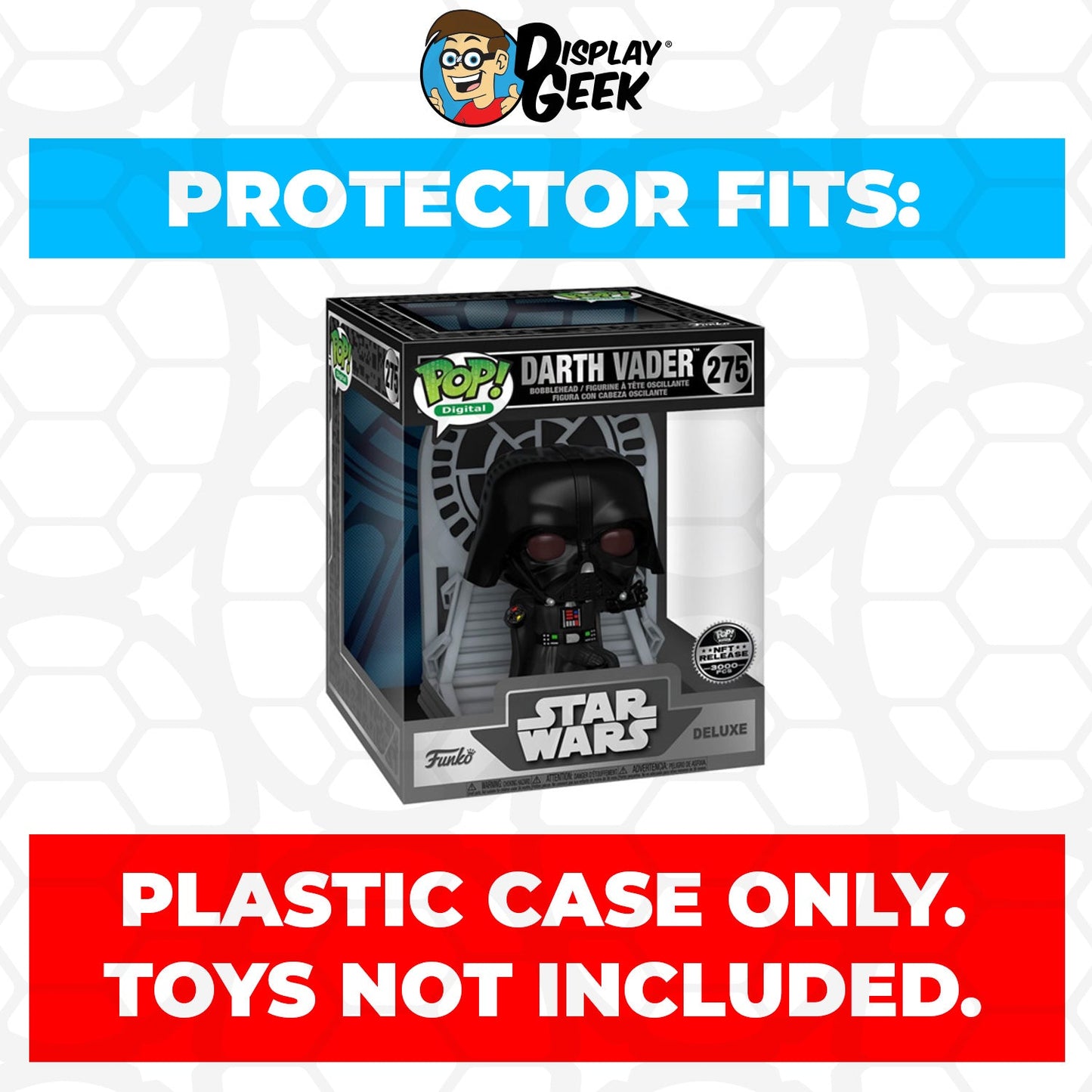 Pop Protector for NFT Luke Skywalker #278 Funko Pop Deluxe