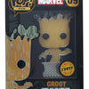 POP! Pin Baby Groot Marvel Guardians of the Galaxy Silver Pot Chase by THE MIGHTY HOBBY SHOP