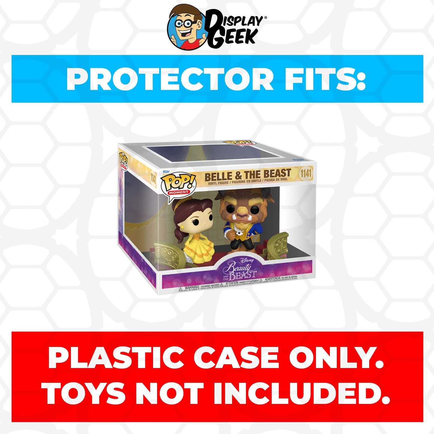 Pop Protector for Belle & the Beast #1141 Funko Pop Moment