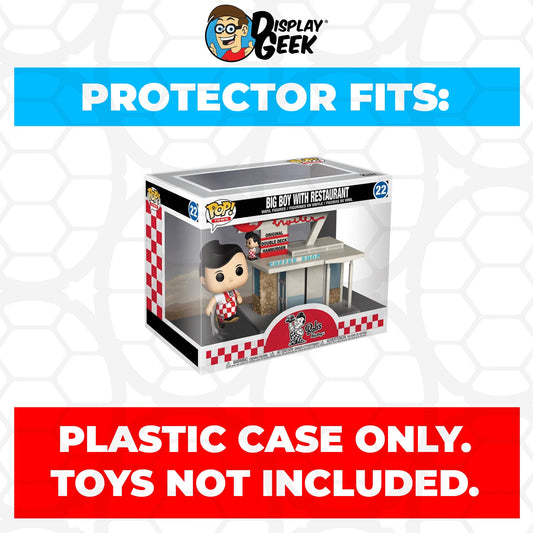 Pop Protector for Big Boy with Restaurant #22 Funko Pop Town