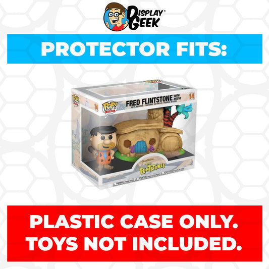 Pop Protector for Fred Flintstone with Home #14 Funko Pop Town