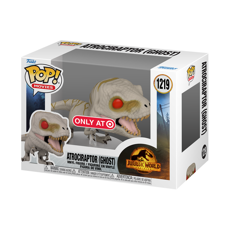 POP! Movies: Jurassic World Dominion - Atrociraptor (Ghost) by THE MIGHTY HOBBY SHOP