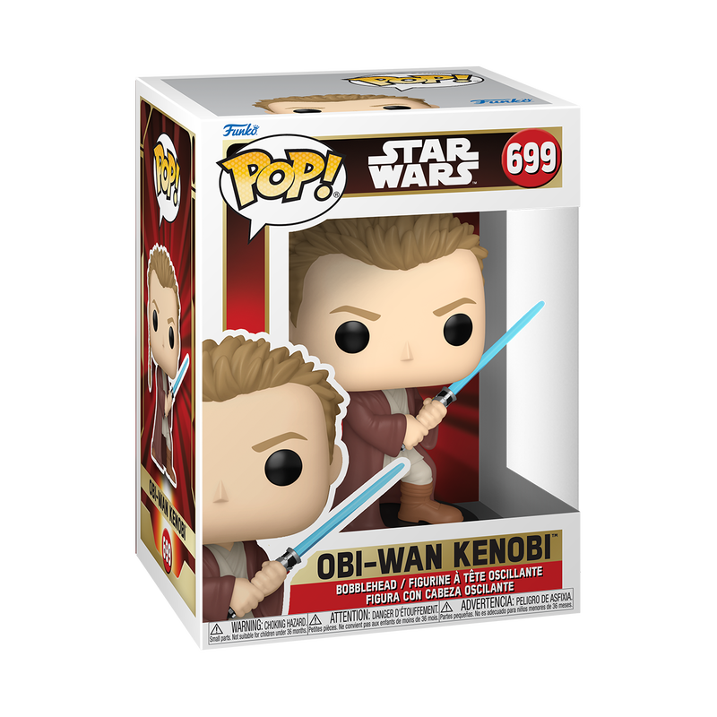 POP! Star Wars: PM 25th- Obi-Wan(Young) by THE MIGHTY HOBBY SHOP