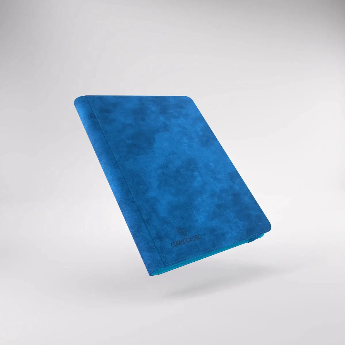 Blue PRIME ALBUM 18-pocket album by THE MIGHTY HOBBY SHOP, showcasing multiple card storage pockets for collectibles.