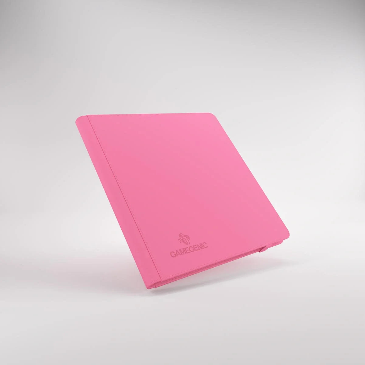 Pink PRIME ALBUM 24-pocket collectible storage album by THE MIGHTY HOBBY SHOP with clear plastic sleeves for trading cards.