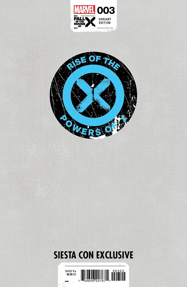 Rise Of The Powers Of X 3 Unknown Comics Ejikure Exclusive Virgin Siesta Con 2024 Virgin Var (03/27/2024) by Unknown Comic Books