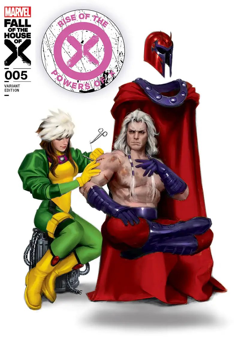 Rise Of The Powers Of X #5 Unknown Comics Miguel Mercado Exclusive Var [Fhx] (05/29/2024) by Unknown Comic Books
