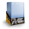 Clear plastic sports card toploader for rookie cards, 35pt thickness, from THE MIGHTY HOBBY SHOP, designed to protect collectible cards.