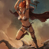 Invincible Red Sonja #2 Unknown Comics Elsa Kroese Exclusive Virgin Var (06/02/2021)