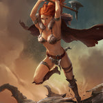 Invincible Red Sonja #2 Unknown Comics Elsa Kroese Exclusive Virgin Var (06/02/2021)