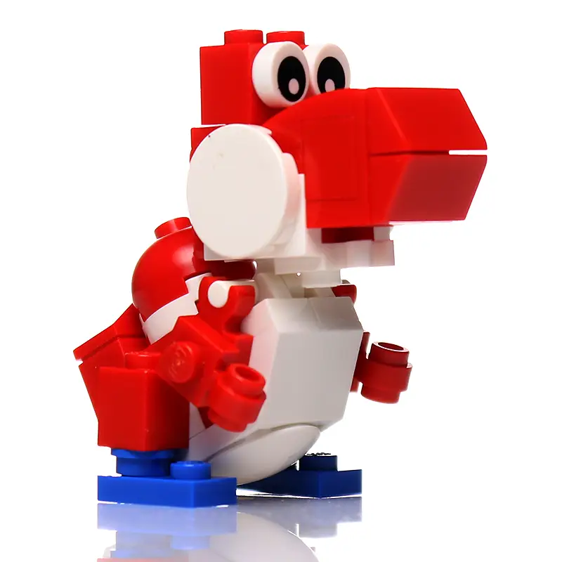 Friendly Red Dino - Custom Set made using LEGO parts by B3 Customs