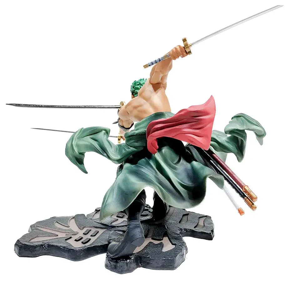 One Piece Zoro Figure: Sa-Maximum Three-Blade Statue by Infinite Visibility