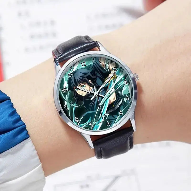 Demon Slayer Watch: Muichirou & Rengoku Business Timepiece by Infinite Visibility