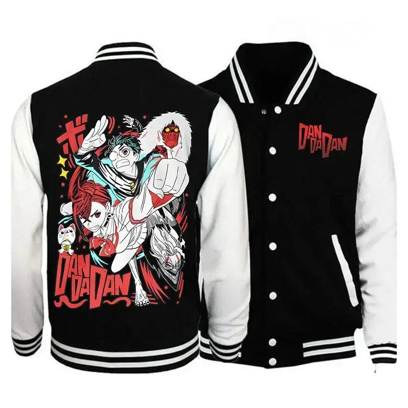 Dandadan Okarun Jacket: Japanese Anime Streetwear Coat by Infinite Visibility