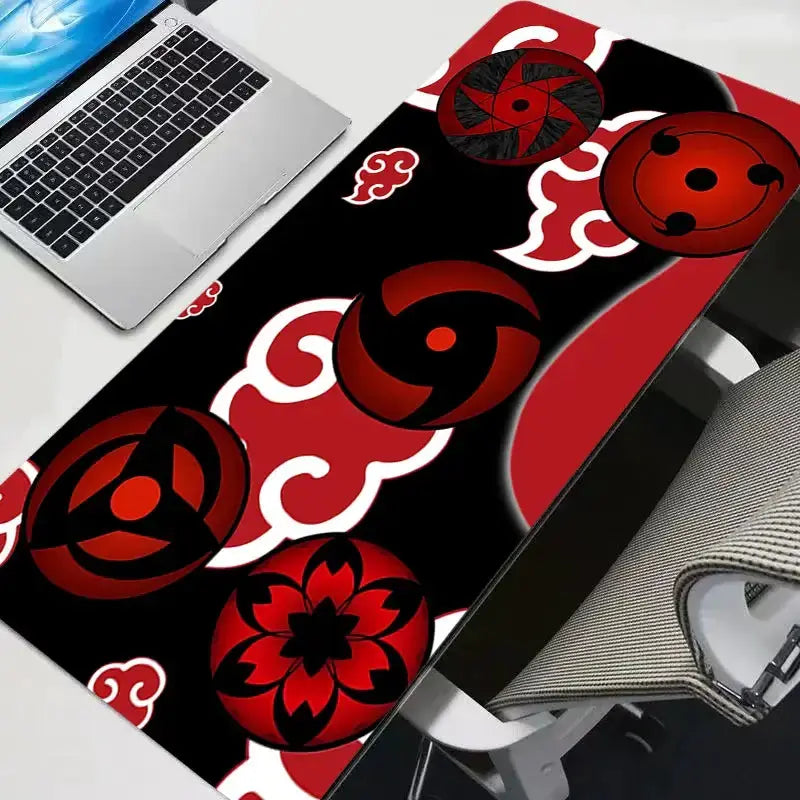 Akatsuki Naruto Mouse Pad: Anime Gaming Desk Mat by Infinite Visibility