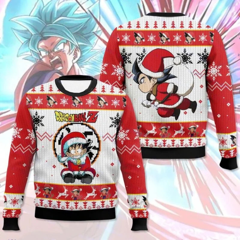 Dragon Ball Goku Hoodie: 2026 Oversize Anime Sweatshirt