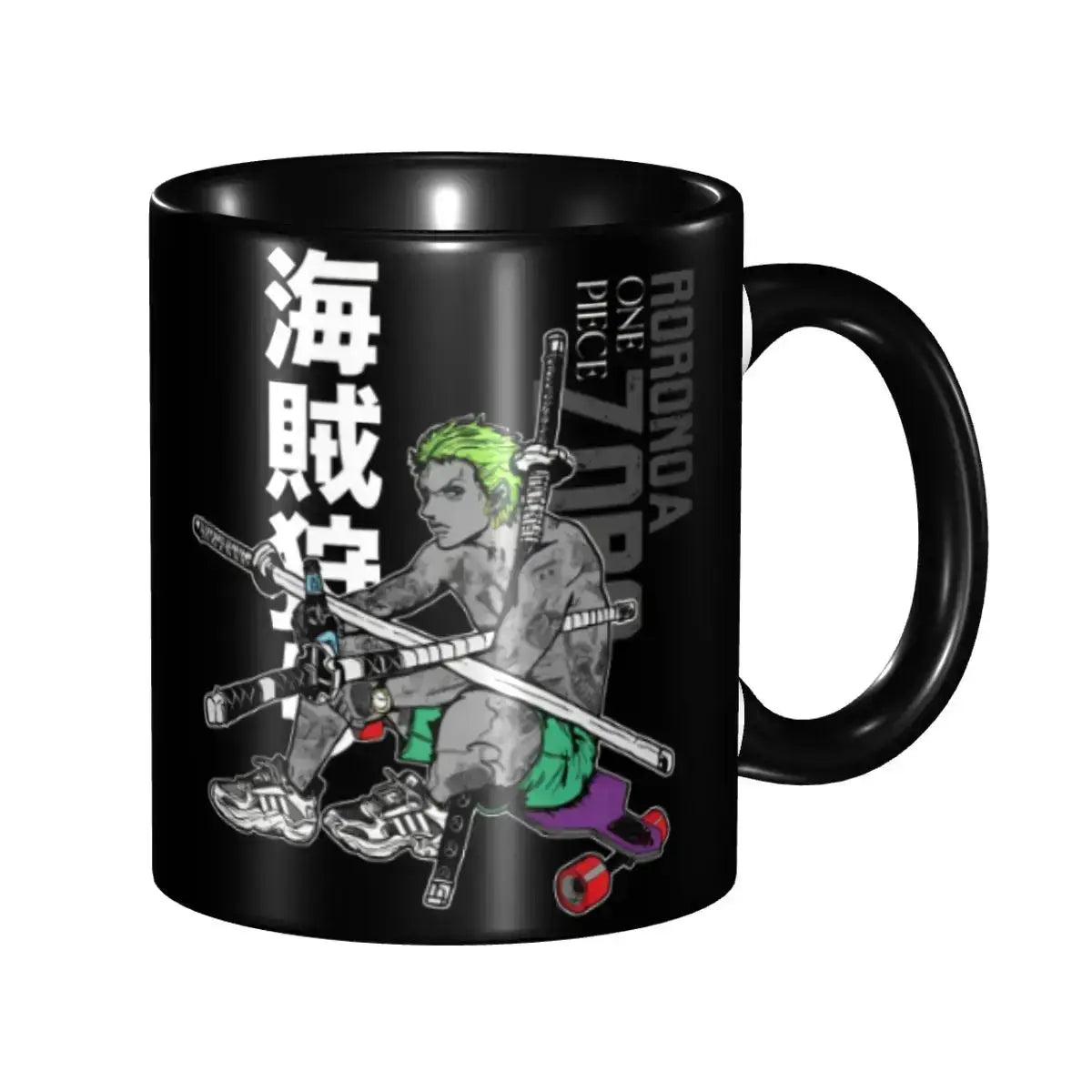 Monkey D Luffy Quotes One Piece Mug: Funny Kids Gift by Infinite Visibility