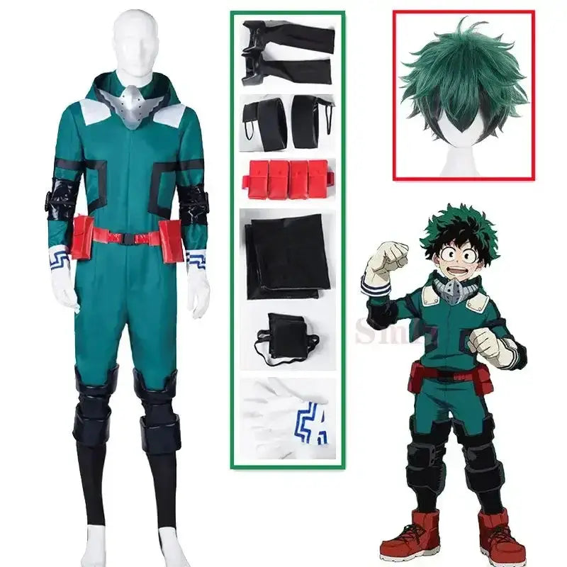 Midoriya Izuku Deku Cosplay Costume My Hero Academia by Infinite Visibility