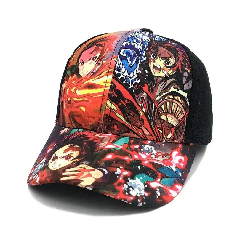 Demon Slayer Baseball Cap: Adjustable Anime Hip Hop Hat by Infinite Visibility