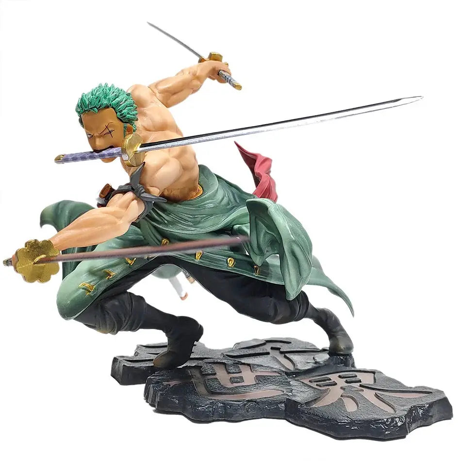One Piece Zoro Figure: Sa-Maximum Three-Blade Statue by Infinite Visibility