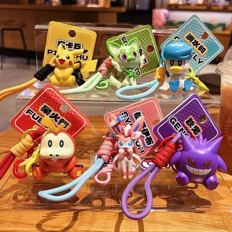 Genuine Pokemon Keychain: Scented Anime Figure Pendant by Infinite Visibility