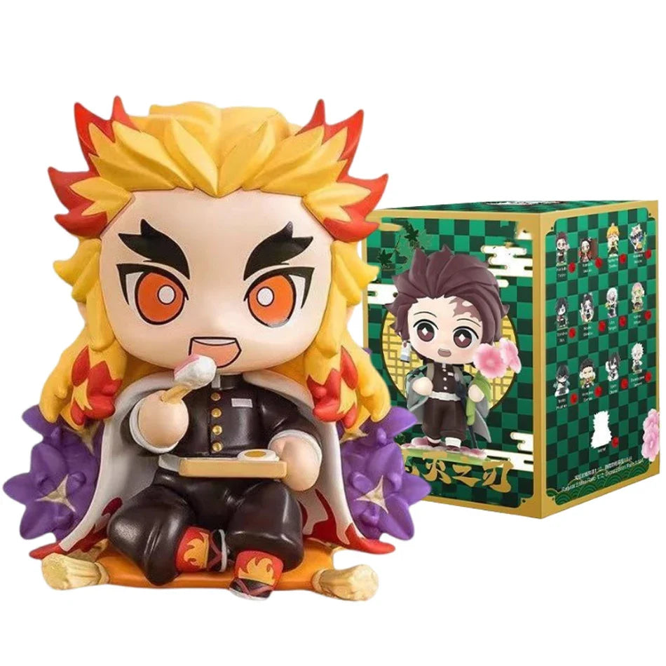 Demon Slayer Blind Box: 12pcs Tanjiro Nezuko Anime Figures