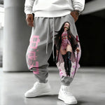 Demon Slayer Cotton Pants: Nezuko Kamado 2025 Winter Streetwear by Infinite Visibility