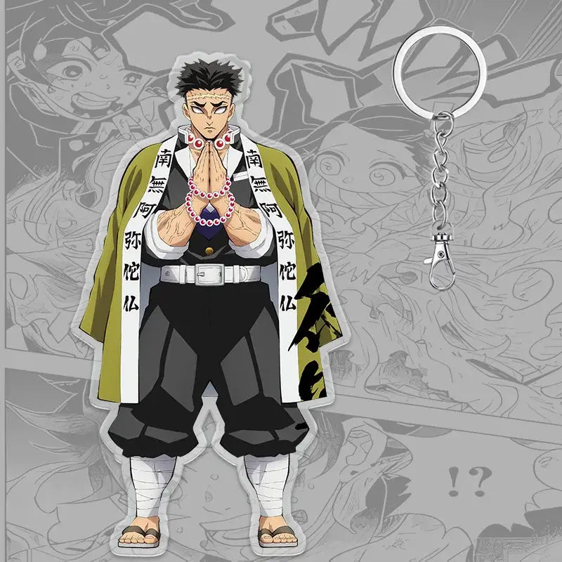 Demon Slayer Keychain: Tanjiro 6cm Acrylic Bag Pendant by Infinite Visibility