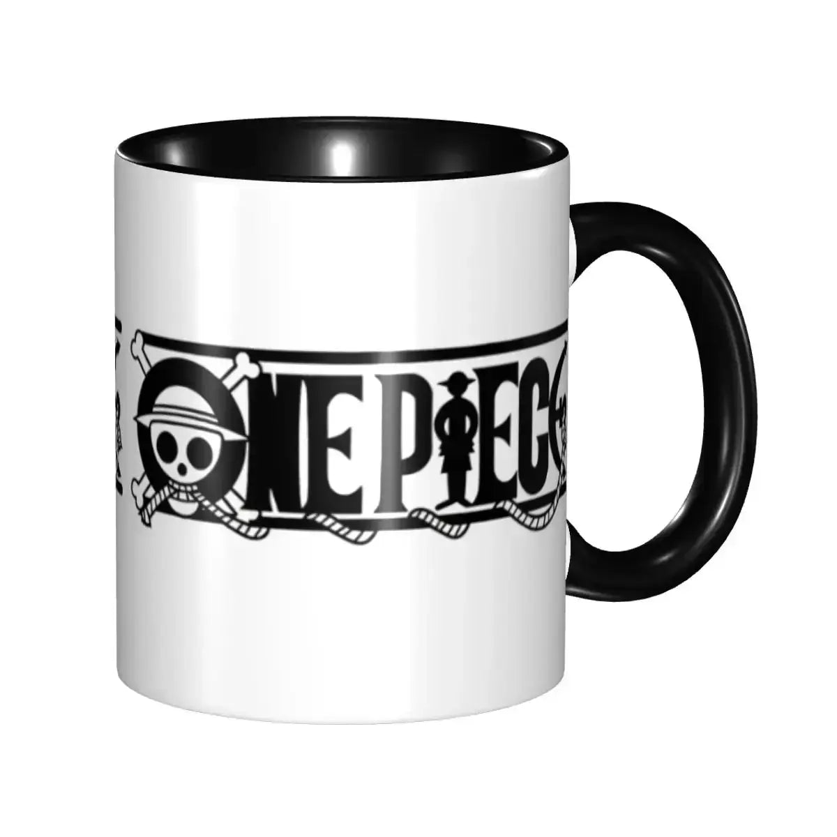 Kid's Luffy One Piece Mug: Cartoon Anime Water Cup Gift by Infinite Visibility