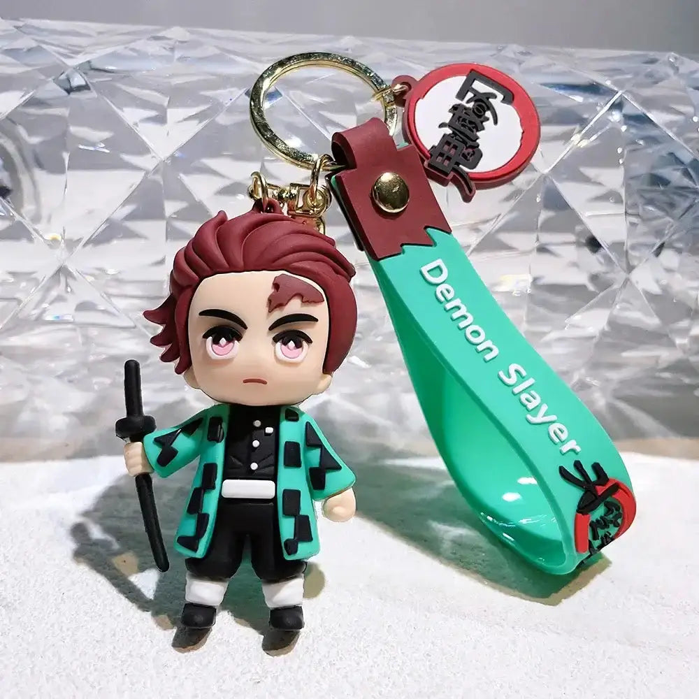 Demon Slayer Keychains: Cute Anime Car & Bag Pendant Accessories by Infinite Visibility