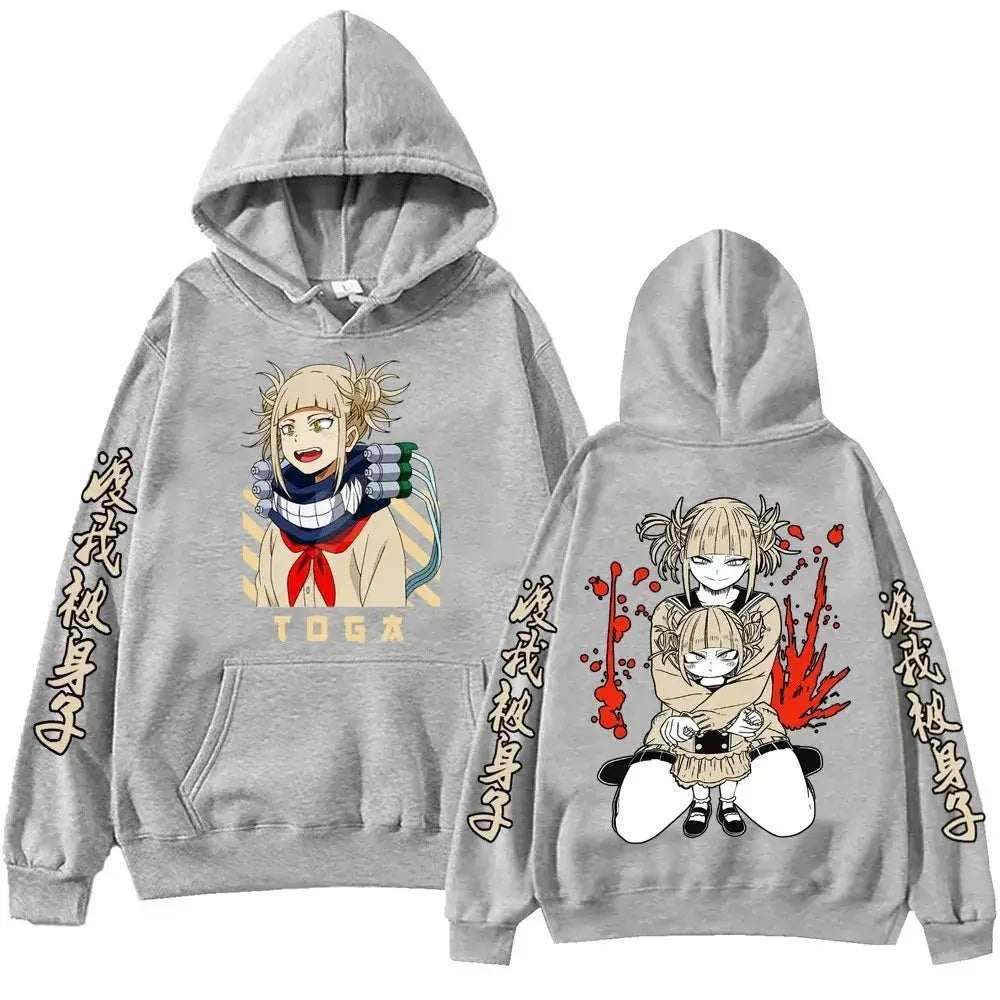 Himiko Toga Hoodie: Oversized MHA Anime Fleece 2026