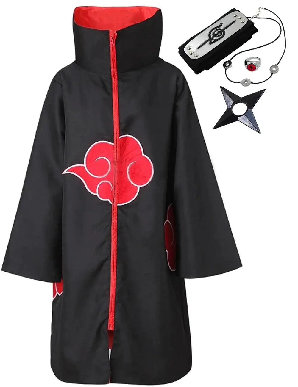 Akatsuki Itachi Cloak: Kids & Adult Cosplay Costume Robe by Infinite Visibility