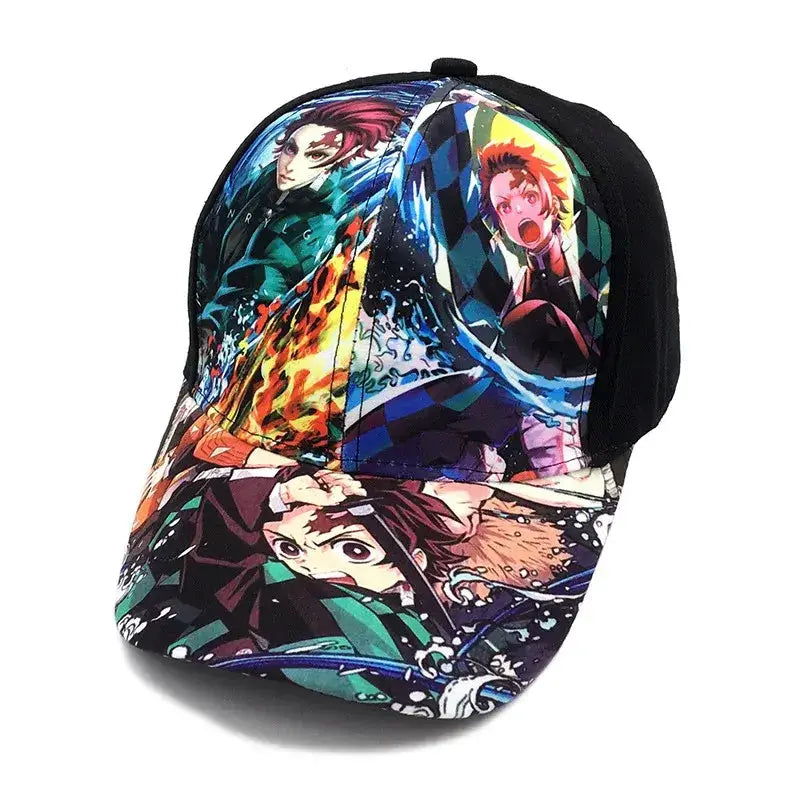 Demon Slayer Baseball Cap: Adjustable Anime Hip Hop Hat by Infinite Visibility