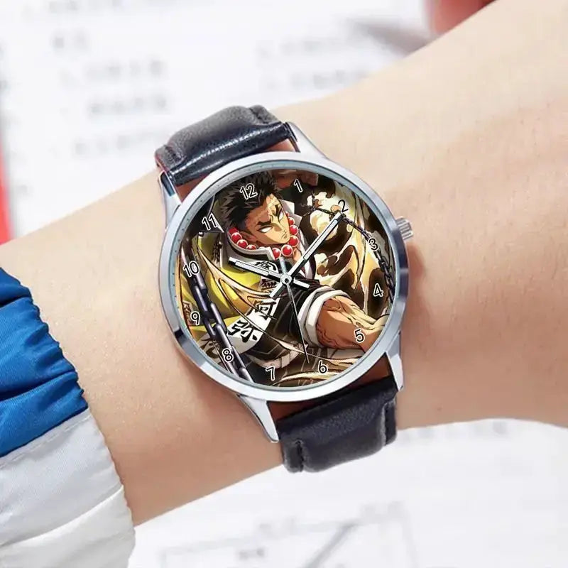 Demon Slayer Watch: Muichirou & Rengoku Business Timepiece by Infinite Visibility