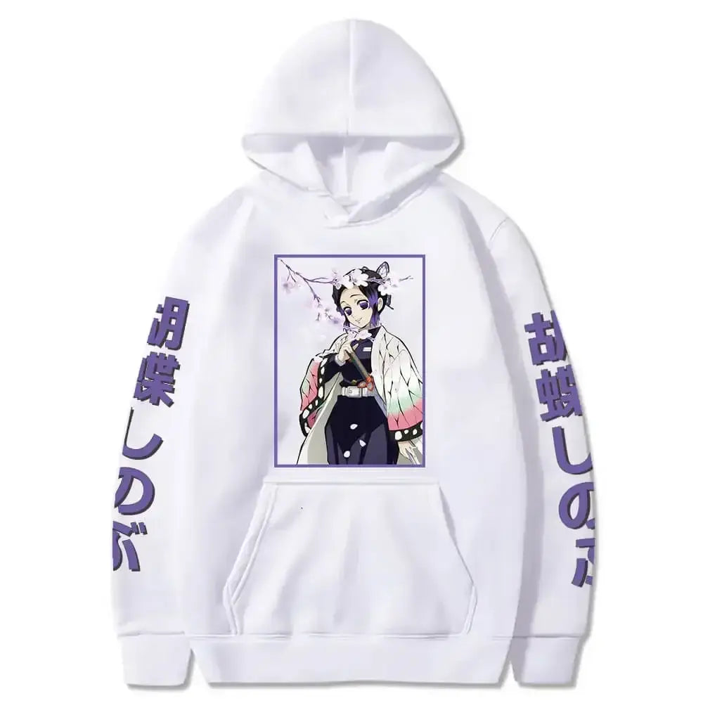 Demon Slayer Kamado Nezuko Oversize Anime Hoodie Streetwear