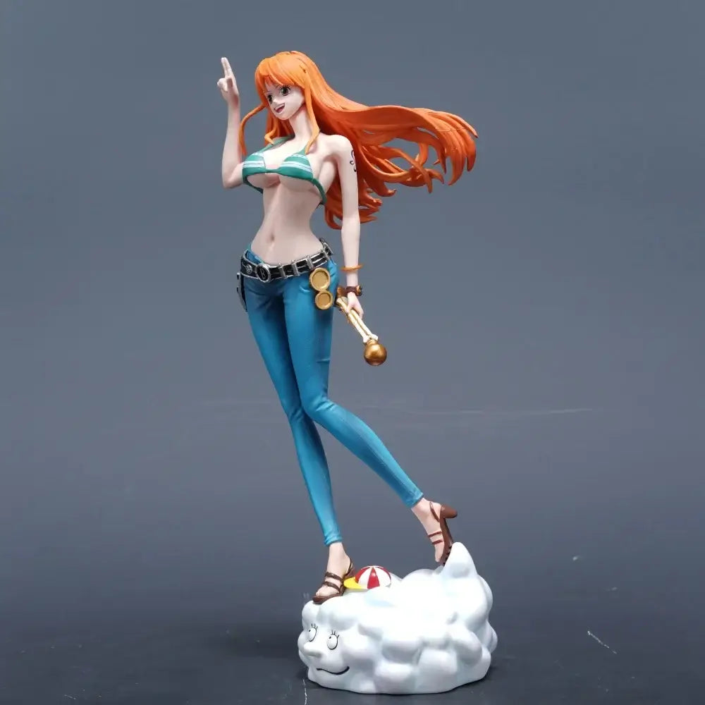 One Piece Nami Figure: 22cm Cat Burglar Anime Statue