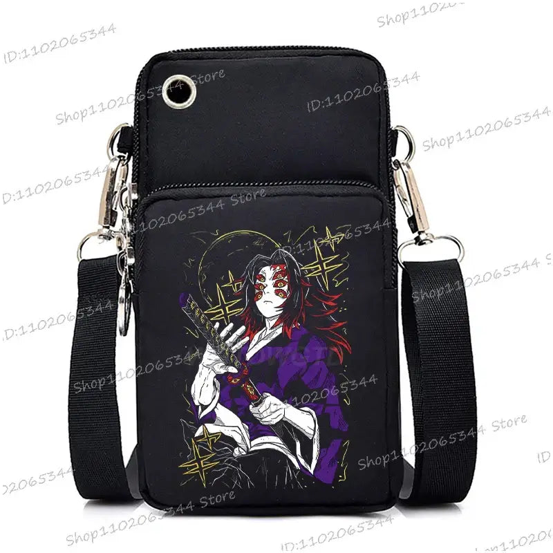 Demon Slayer Phone Bag: Nezuko & Mitsuri Crossbody Purse